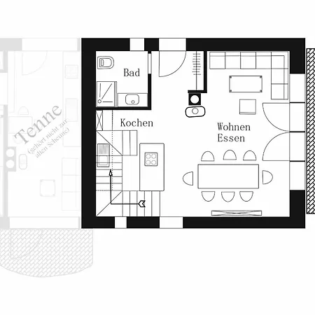 Alte Scheune Дом отдыха *